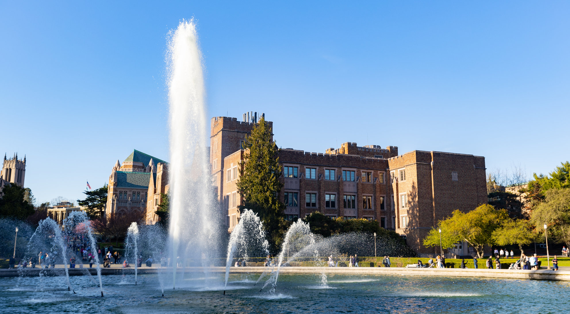 Mary Gates Hall at University of Washington